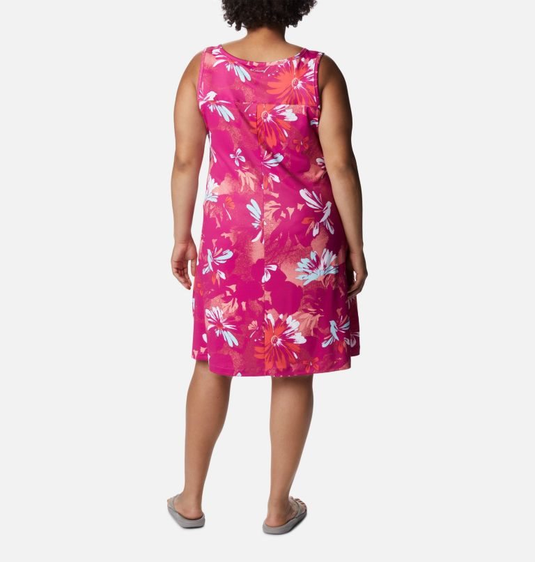 Rochie Columbia Chill River Printed Dama Flori | Plus Size KZ1QA8M9S